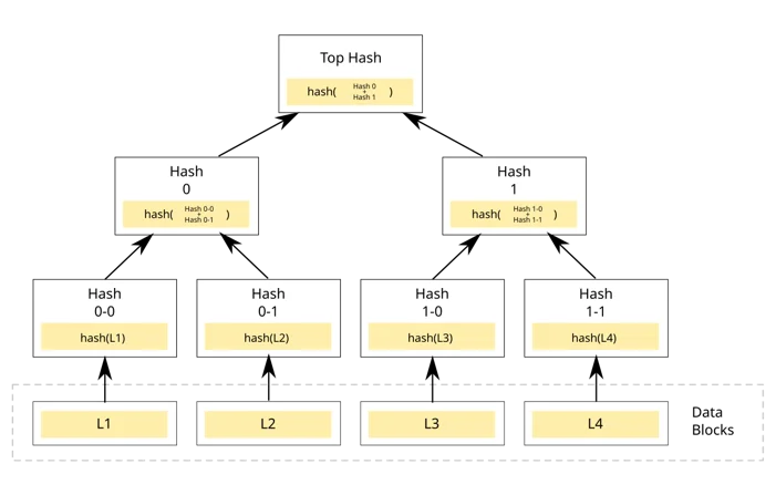 The Merkle (Binary Hash) Tree